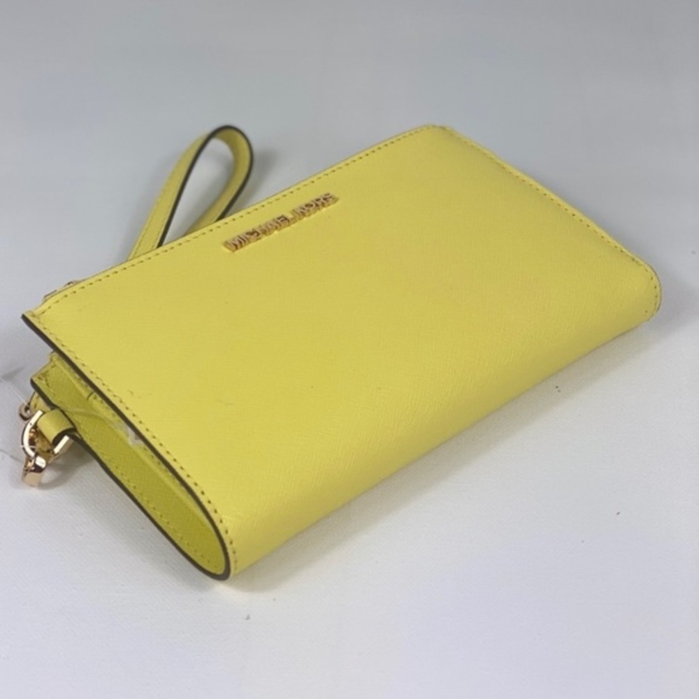 Michael Kors DoubleZip Wallet Wristlet Sunshine